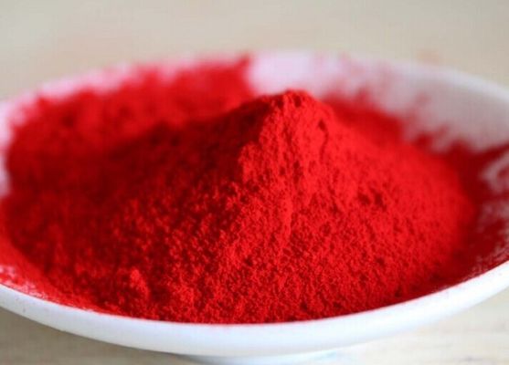 خالٍ من الباريوم شبه الشفاف CAS 6041-94-7 صبغة حمراء طبيعية مصفرة